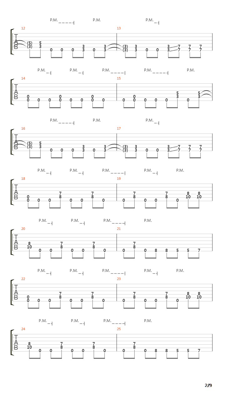 Provoke吉他谱