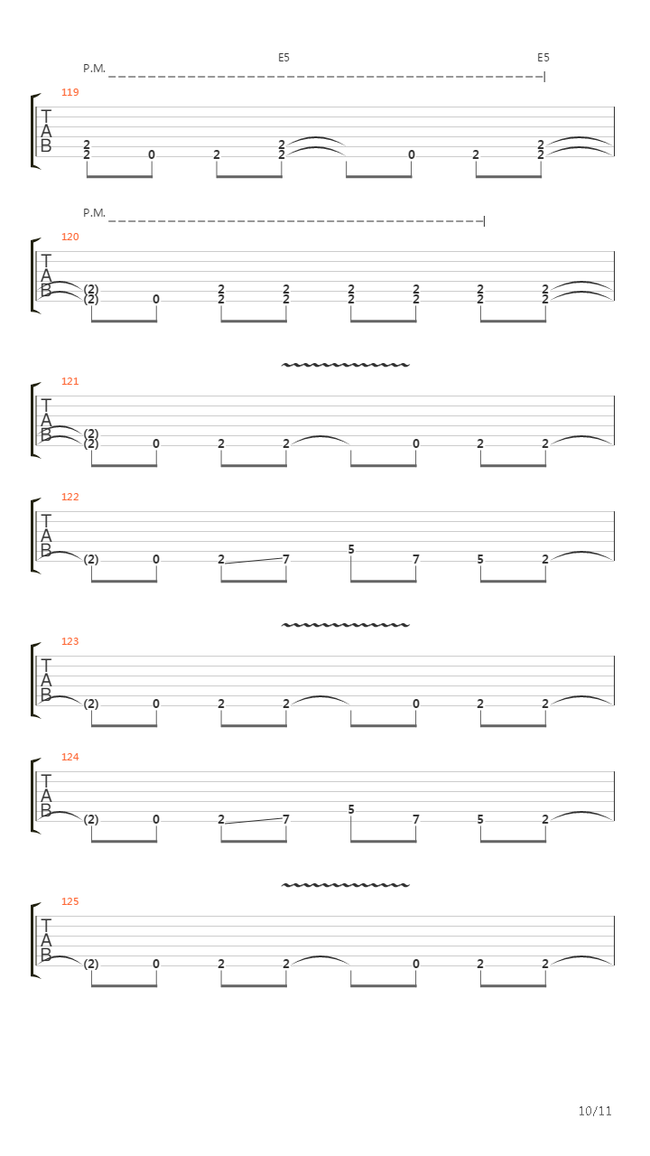Running On Empty吉他谱