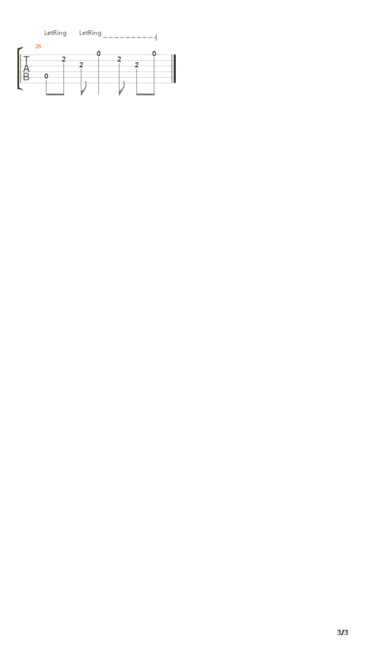 Inmates吉他谱
