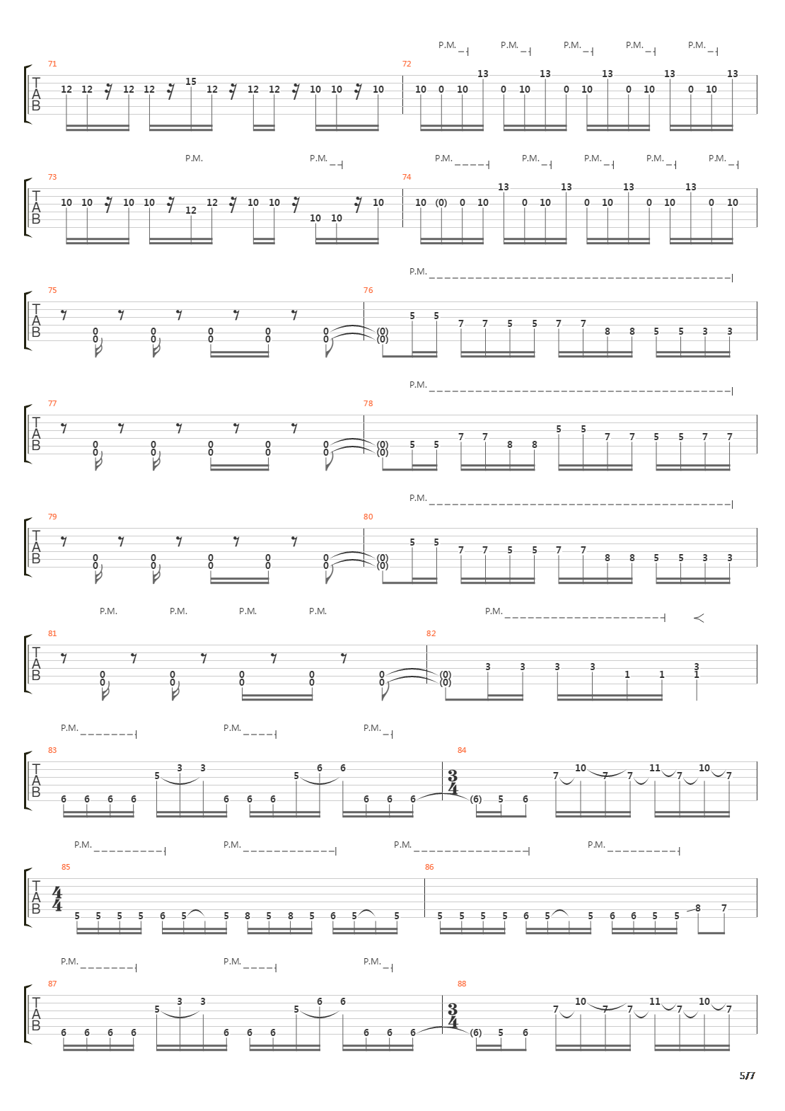 Extension To One吉他谱