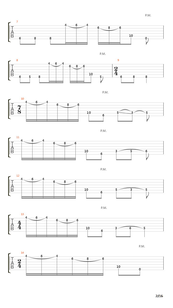 Extension To One吉他谱