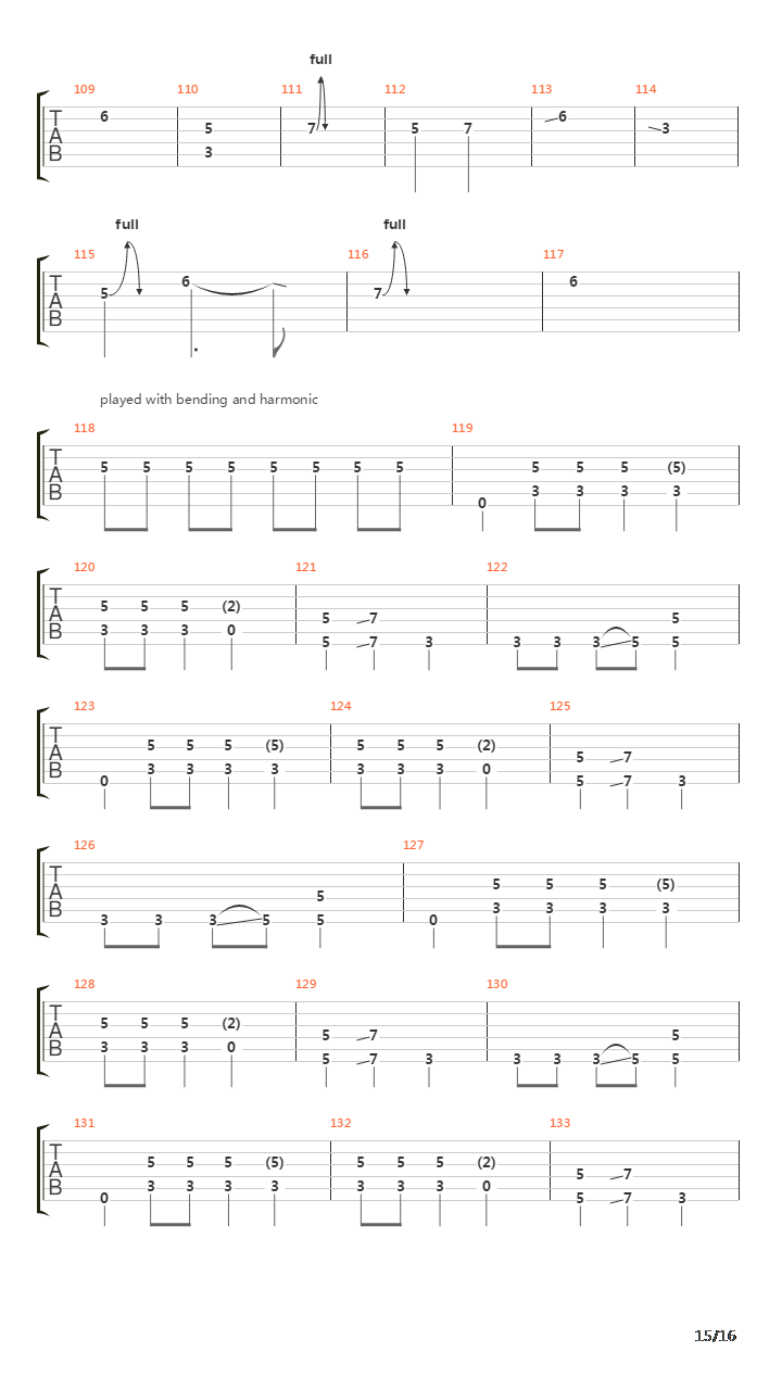 Extension To One吉他谱