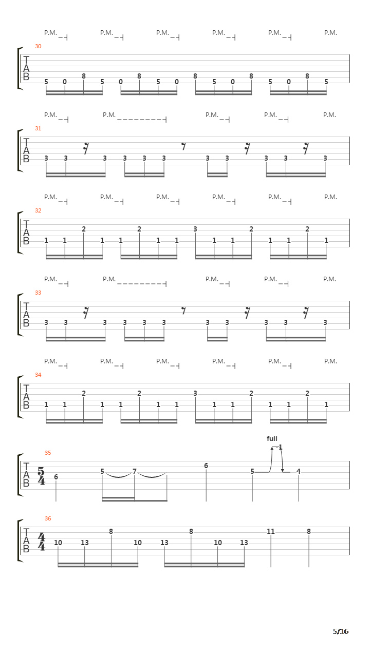 Extension To One吉他谱