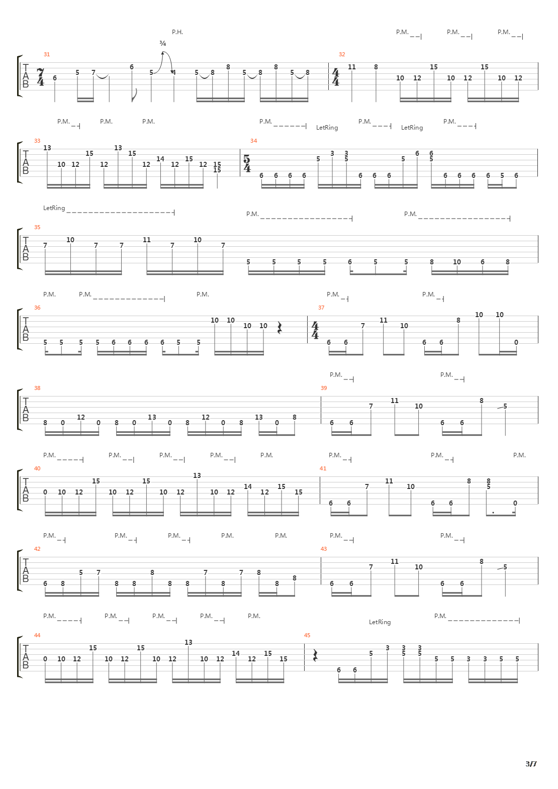 Extension To One吉他谱