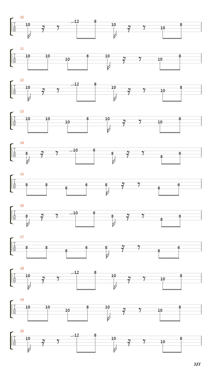 Cause For Alarm吉他谱