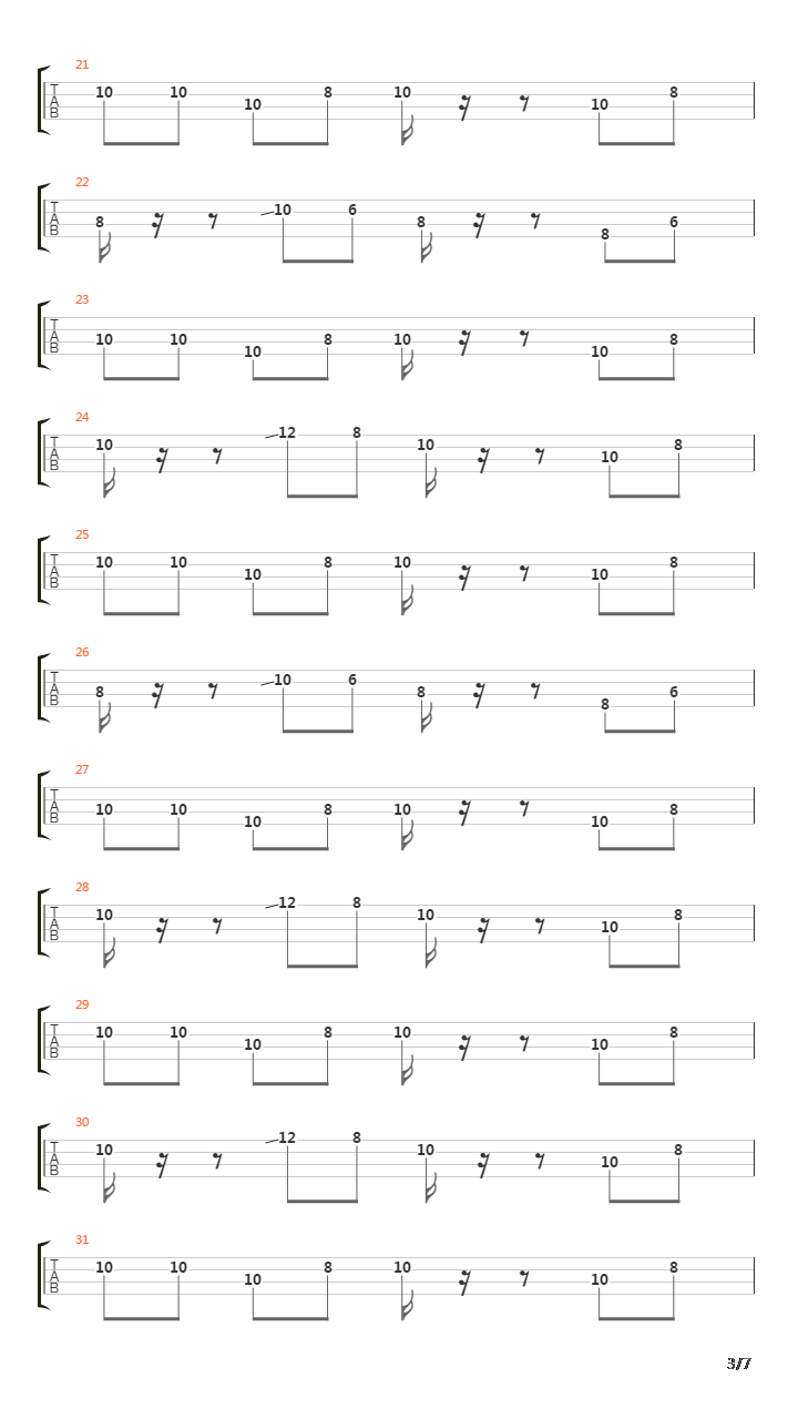 Cause For Alarm吉他谱