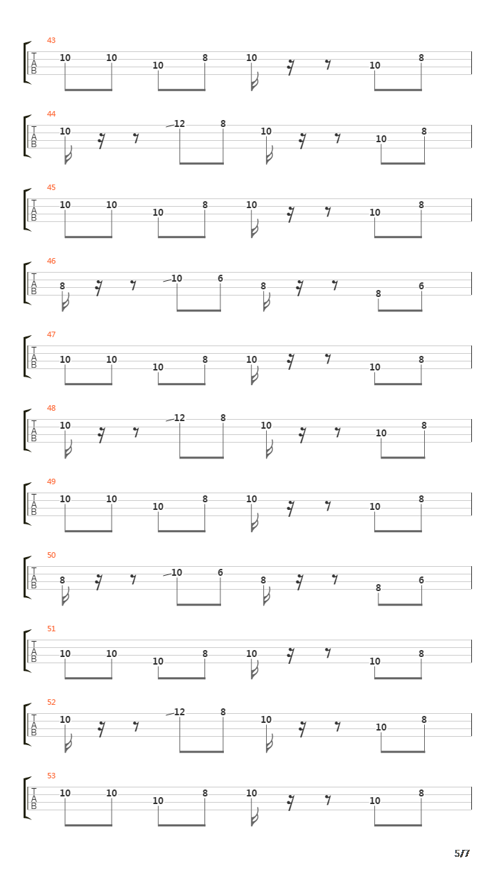 Cause For Alarm吉他谱