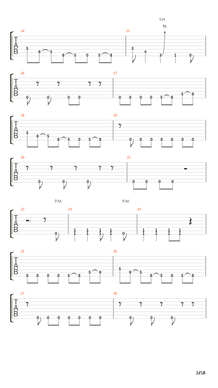 Idahoe吉他谱
