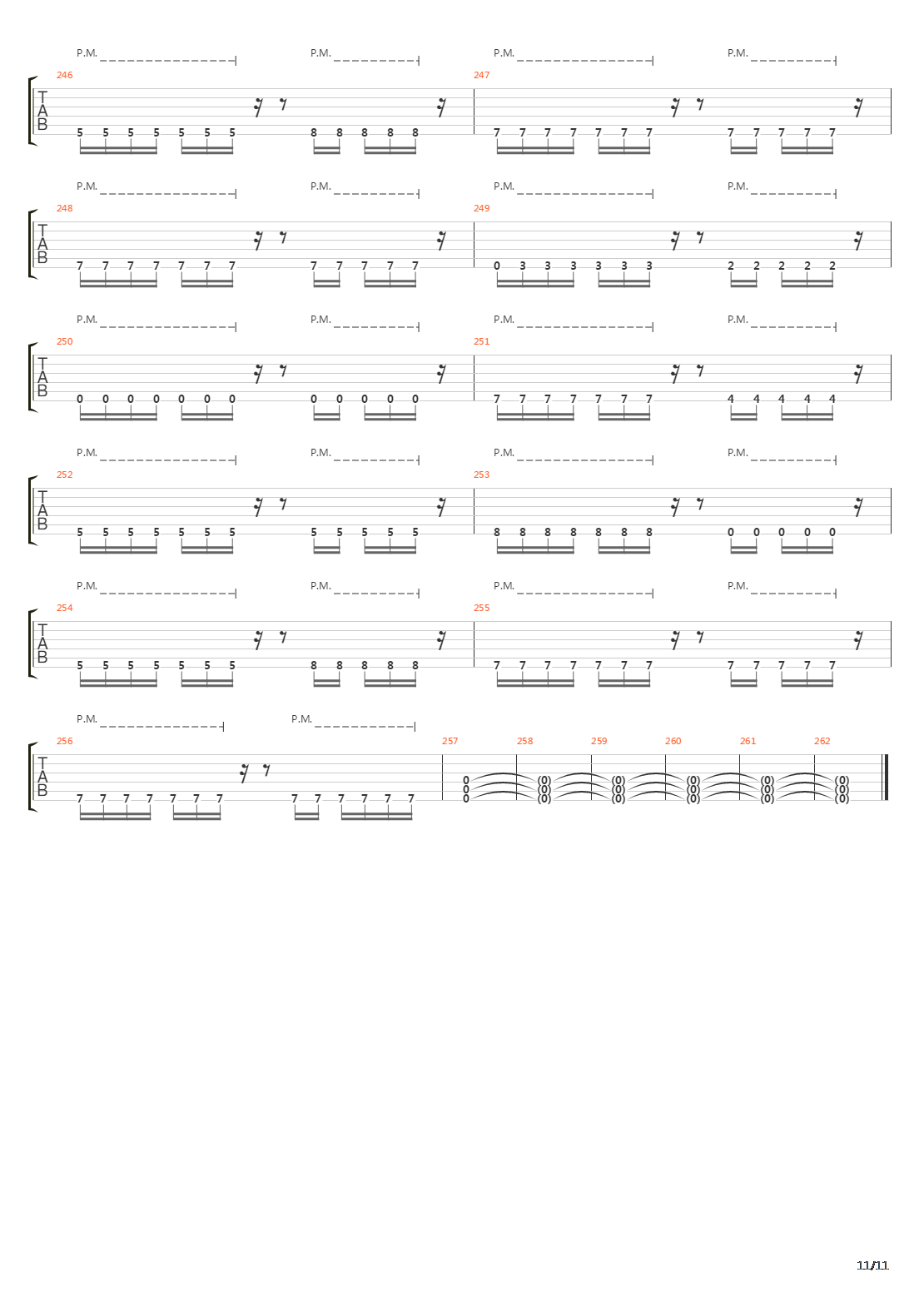 Antebellum吉他谱