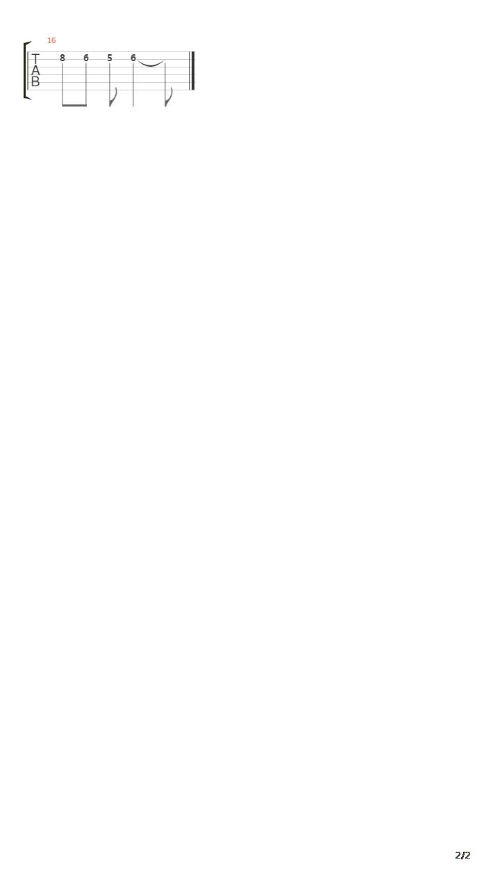 Elegiac吉他谱