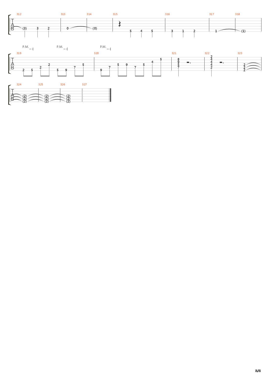 Faust吉他谱