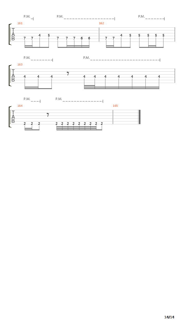 Horizon To Zenith吉他谱