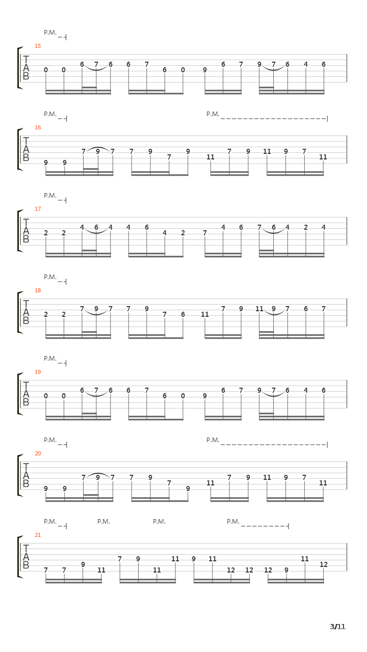 Mea Culpa吉他谱