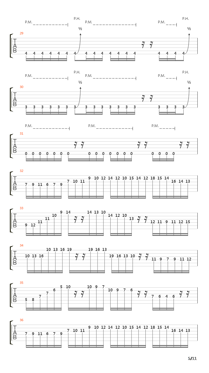 Mea Culpa吉他谱