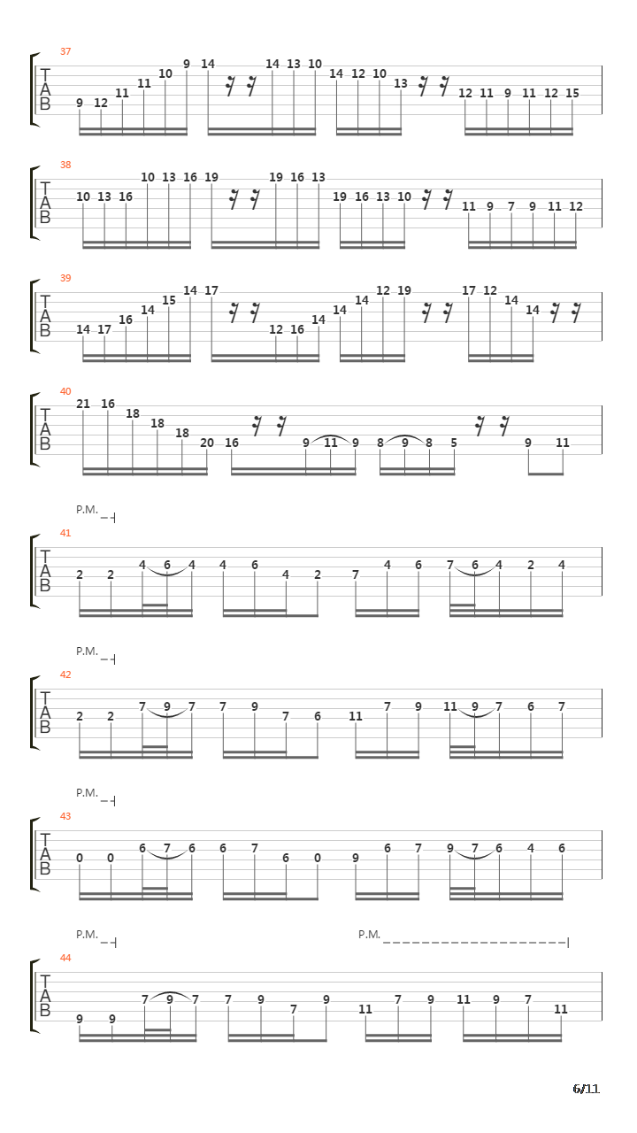 Mea Culpa吉他谱