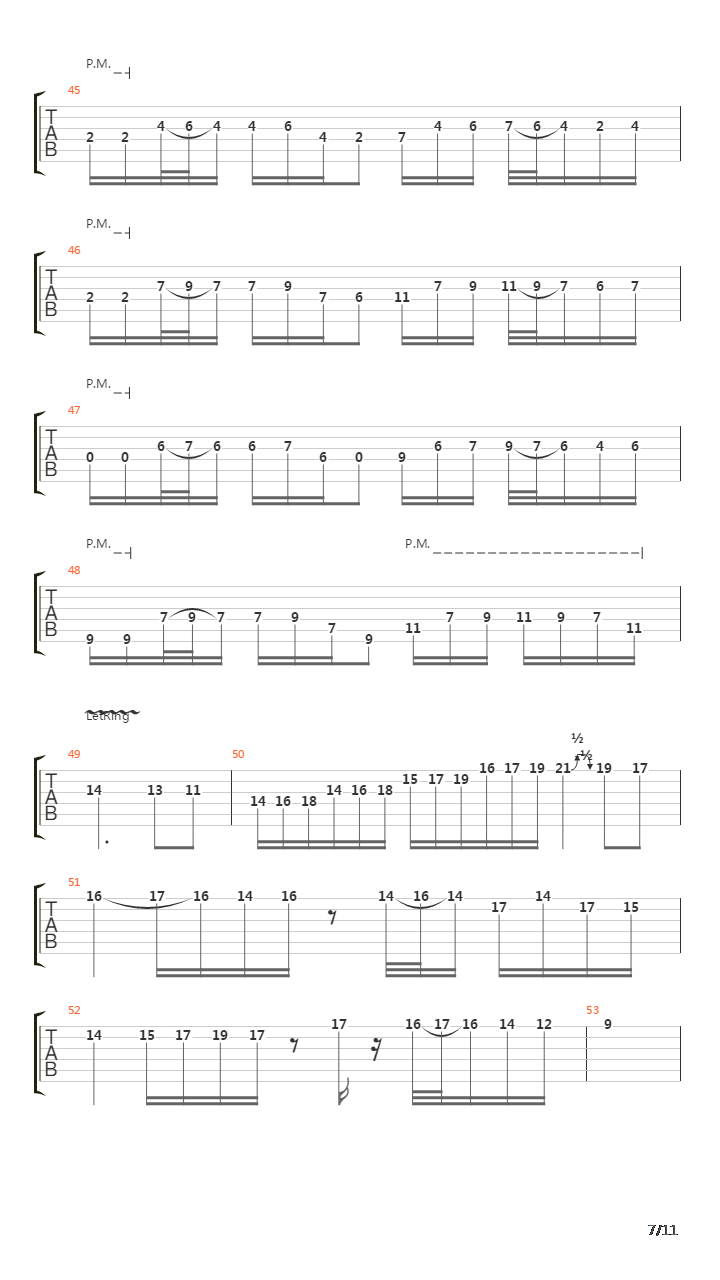 Mea Culpa吉他谱