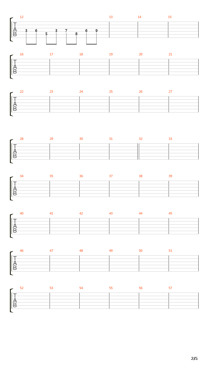 Mea Culpa吉他谱