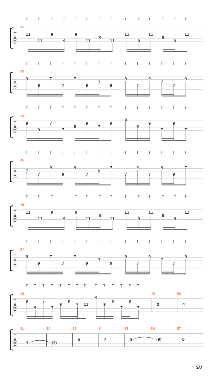 Mea Culpa吉他谱