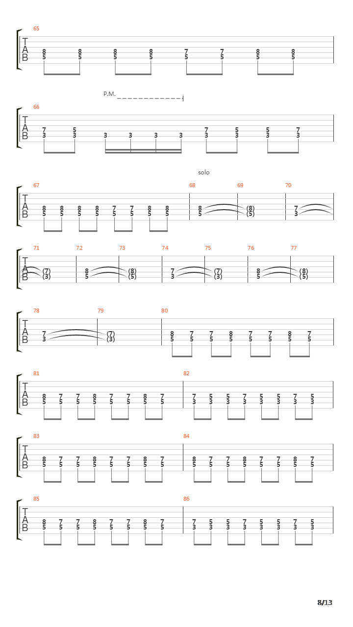 Metanoia吉他谱
