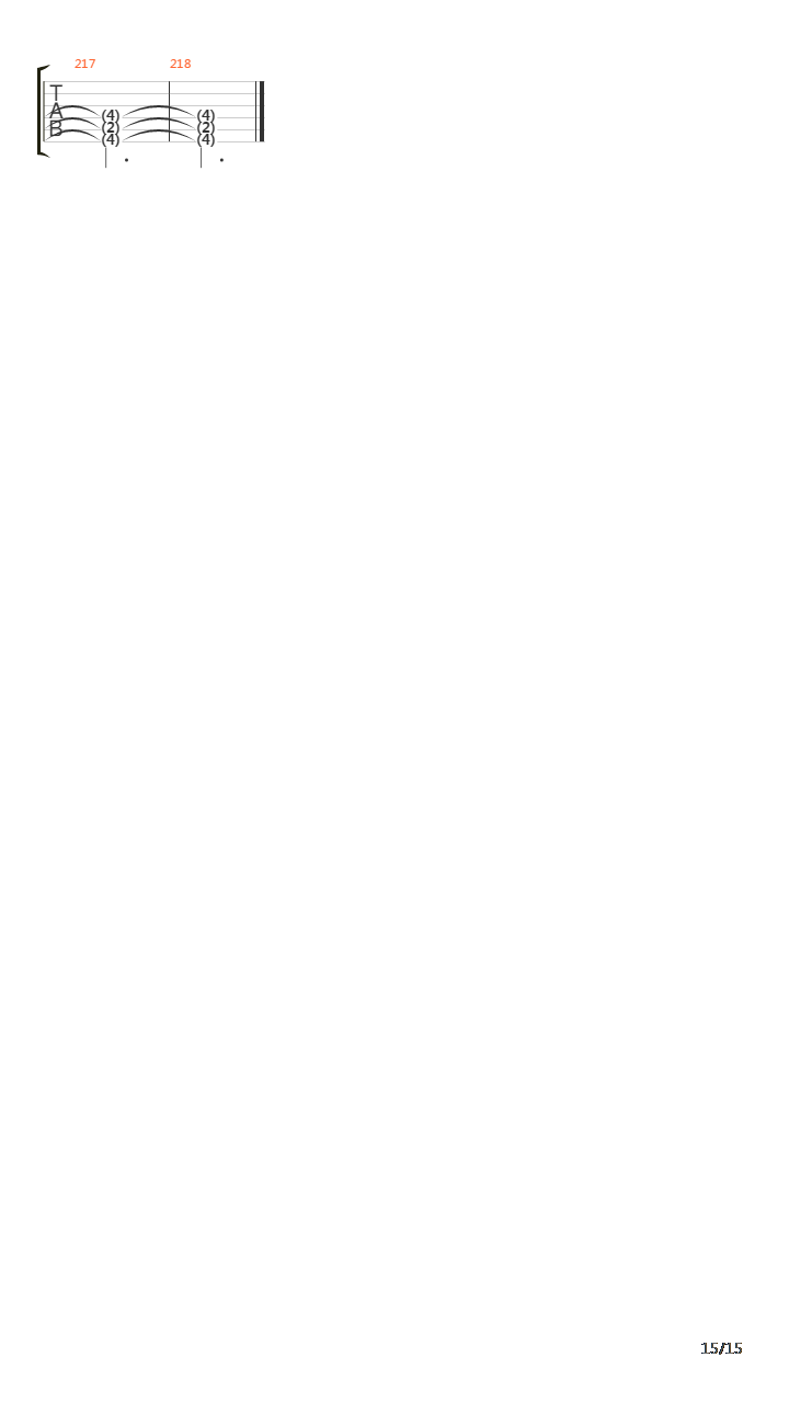 Patterns吉他谱