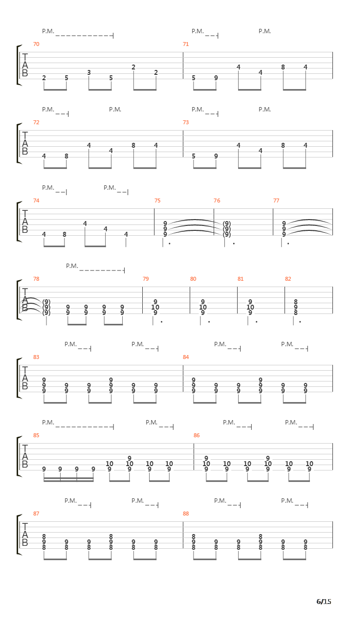 Patterns吉他谱