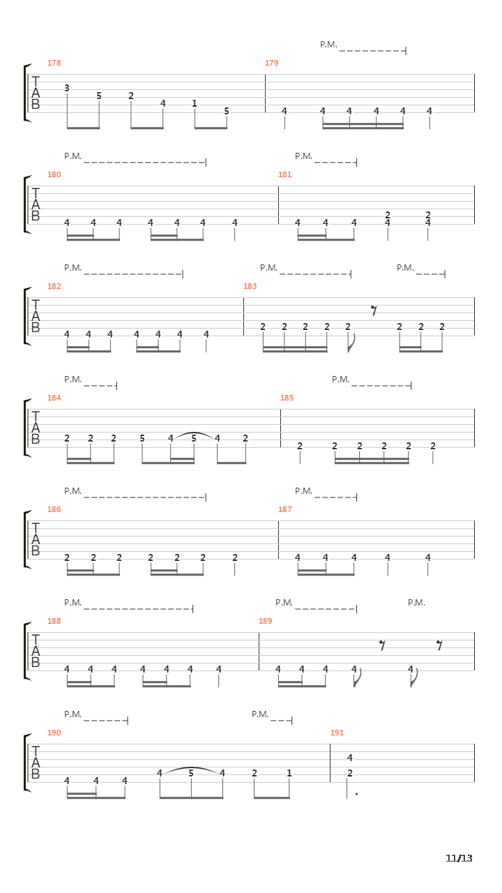 Patterns吉他谱