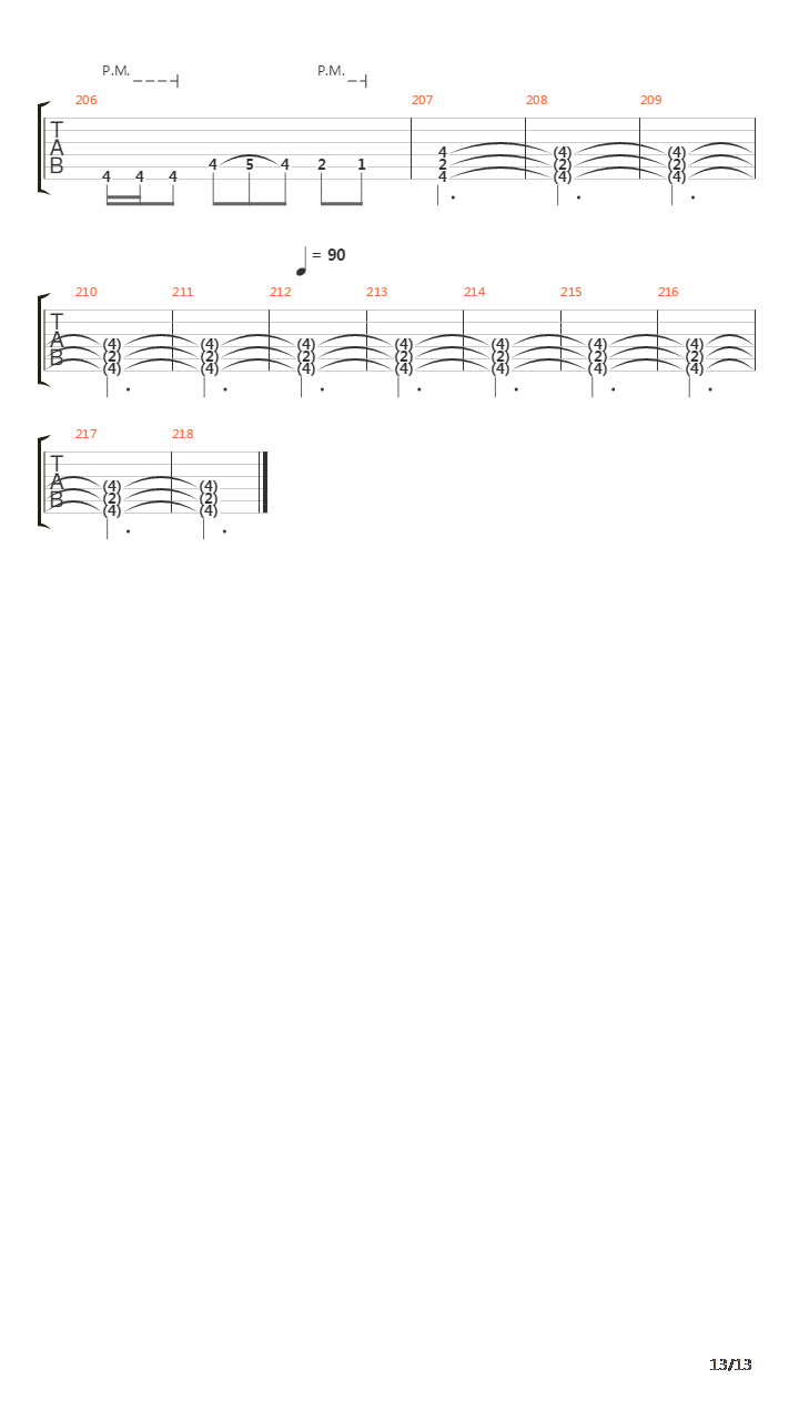 Patterns吉他谱