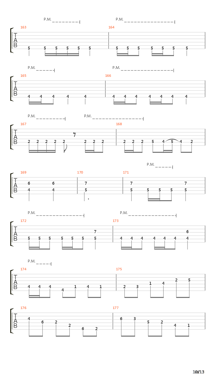 Patterns吉他谱