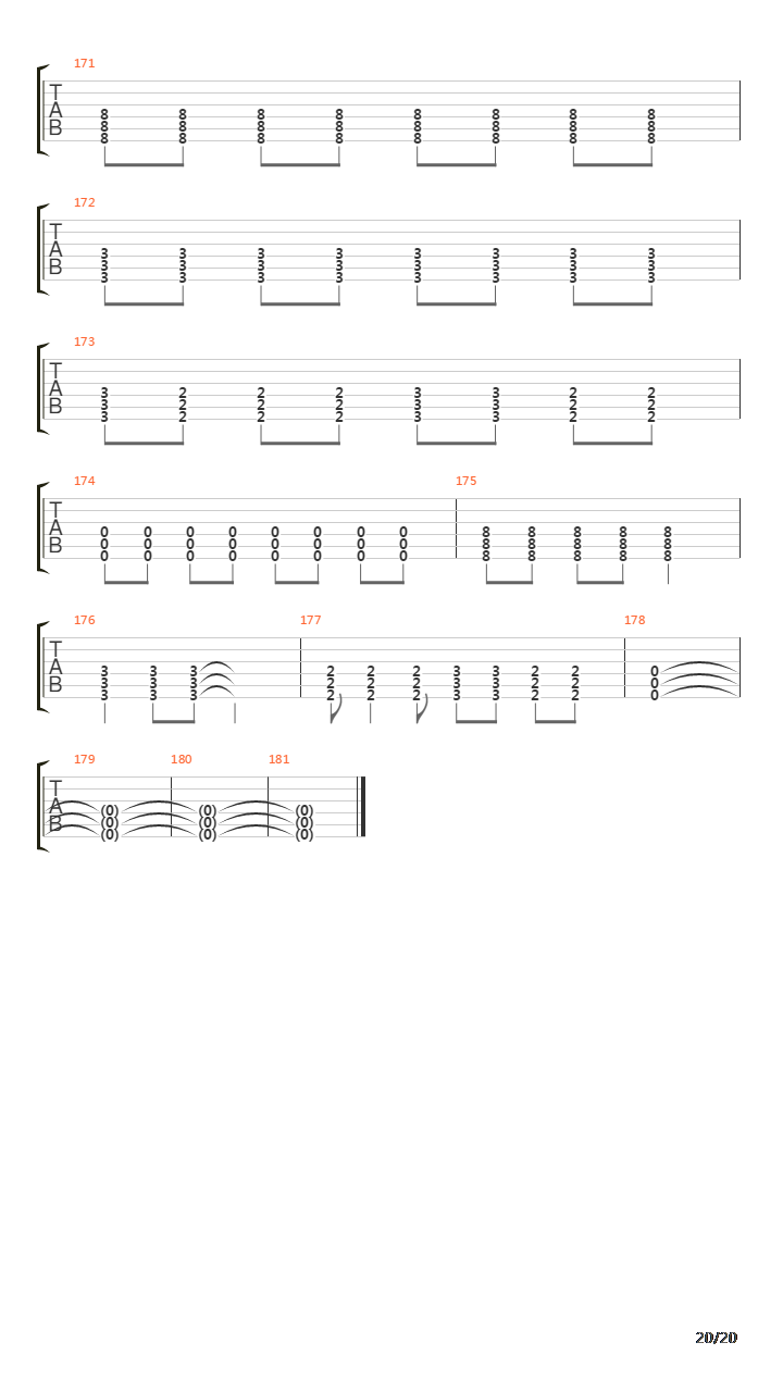 The Science Of Deduction吉他谱