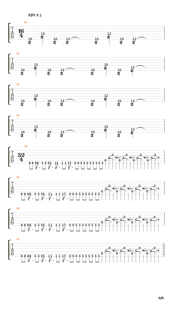 Quandary吉他谱