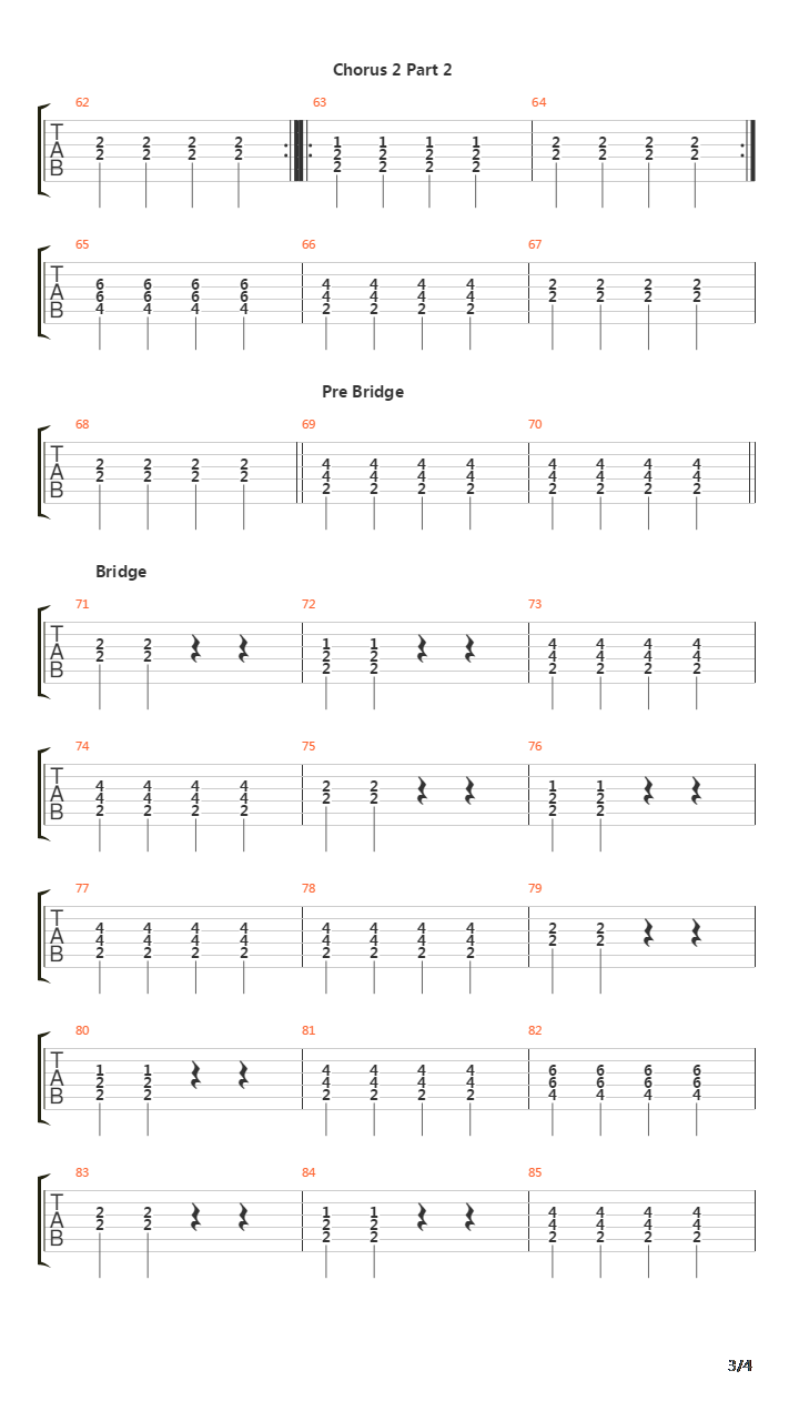 Into Your Arms吉他谱