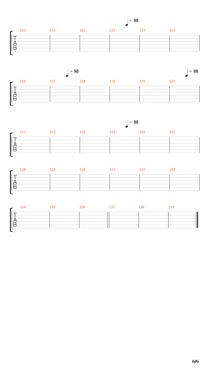 To Kill A Priest吉他谱