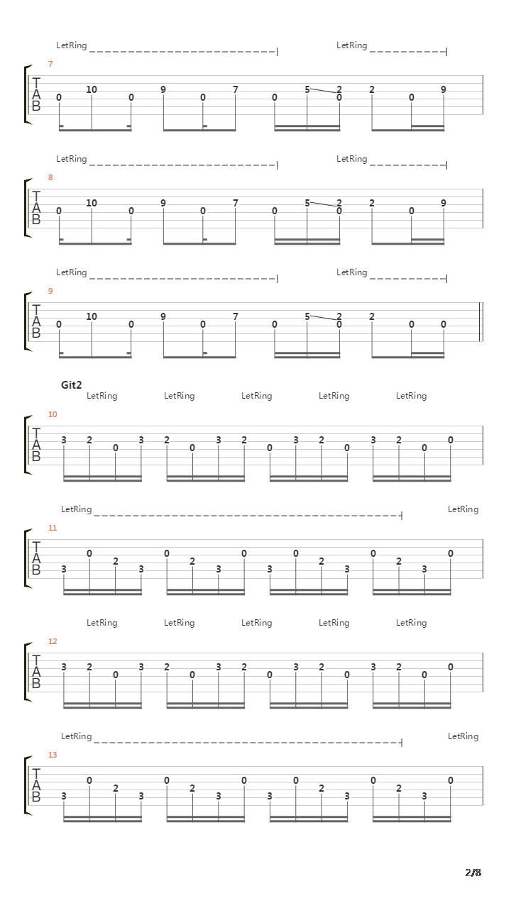 The Walls Get Smaller吉他谱
