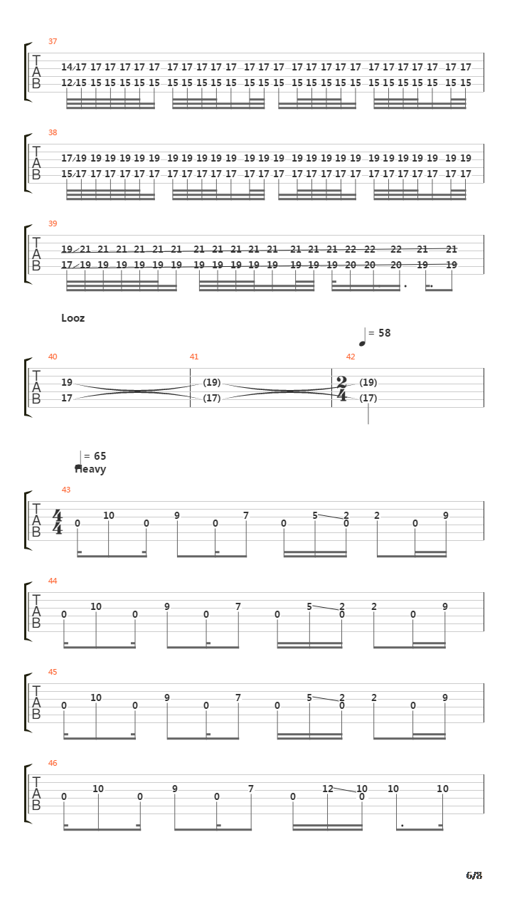 The Walls Get Smaller吉他谱