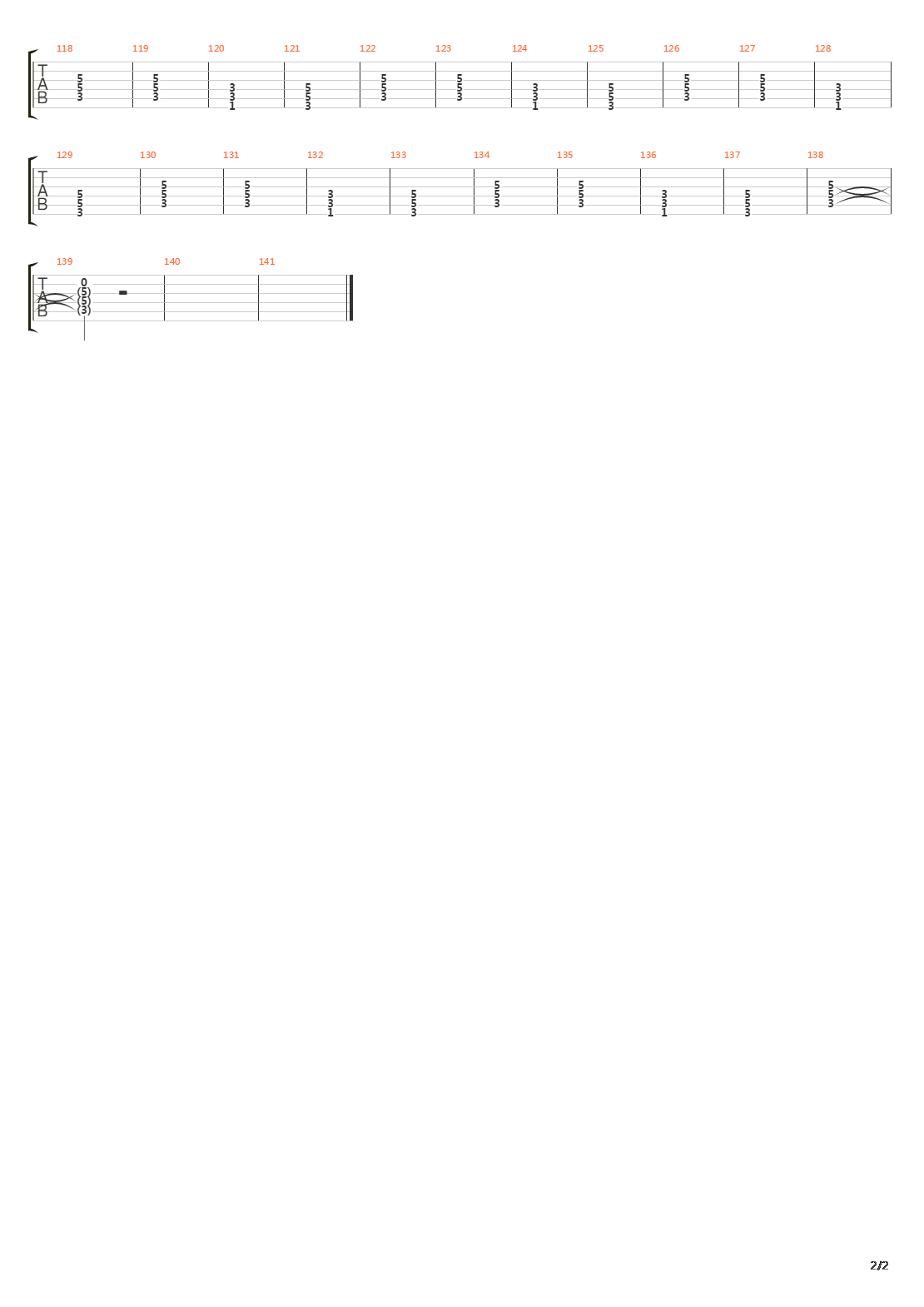 Abel吉他谱