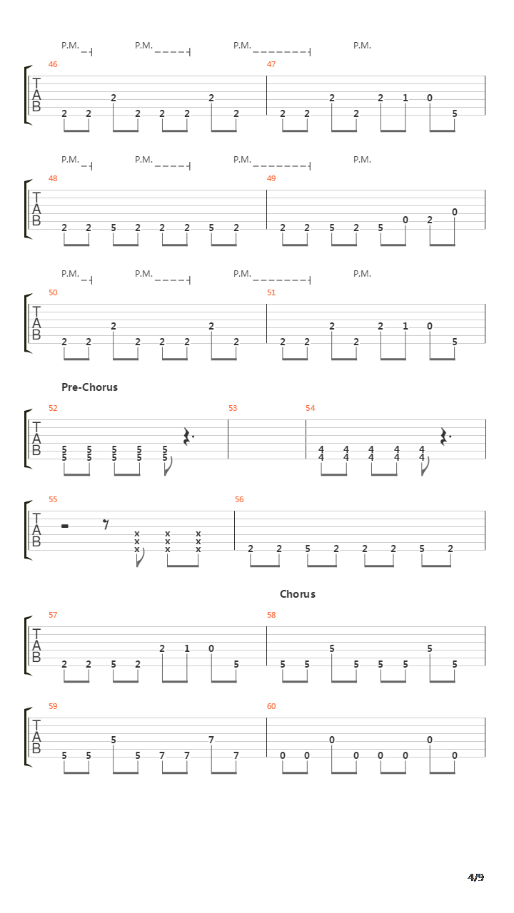 Into The Sun吉他谱