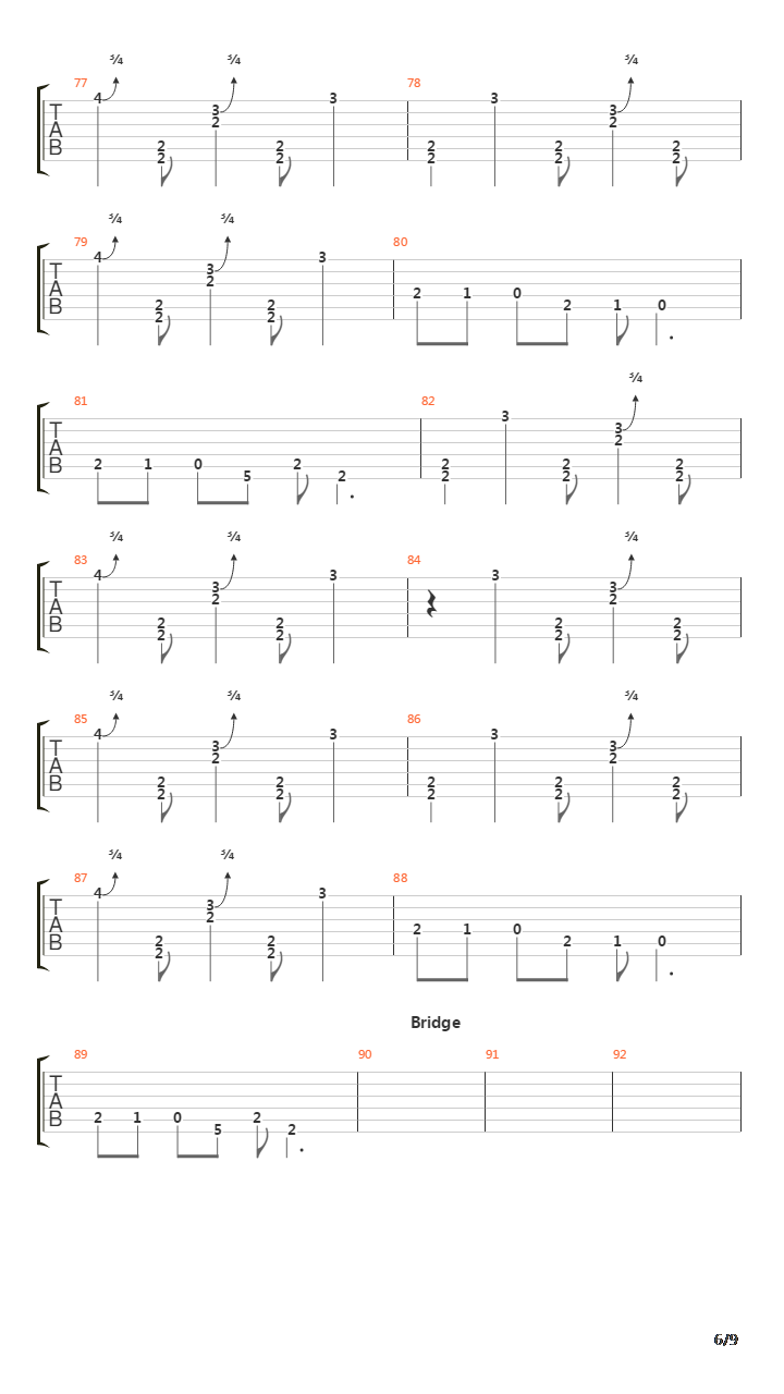 Into The Sun吉他谱