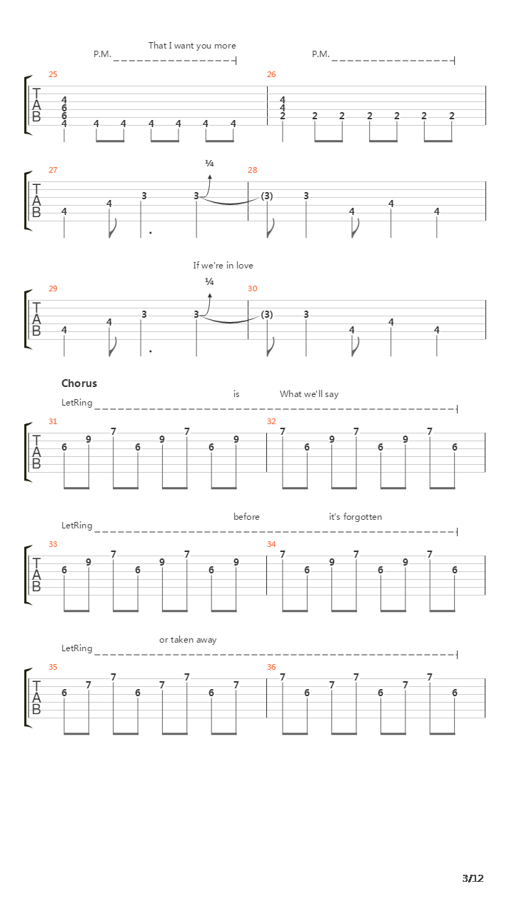 Practice In Patience吉他谱