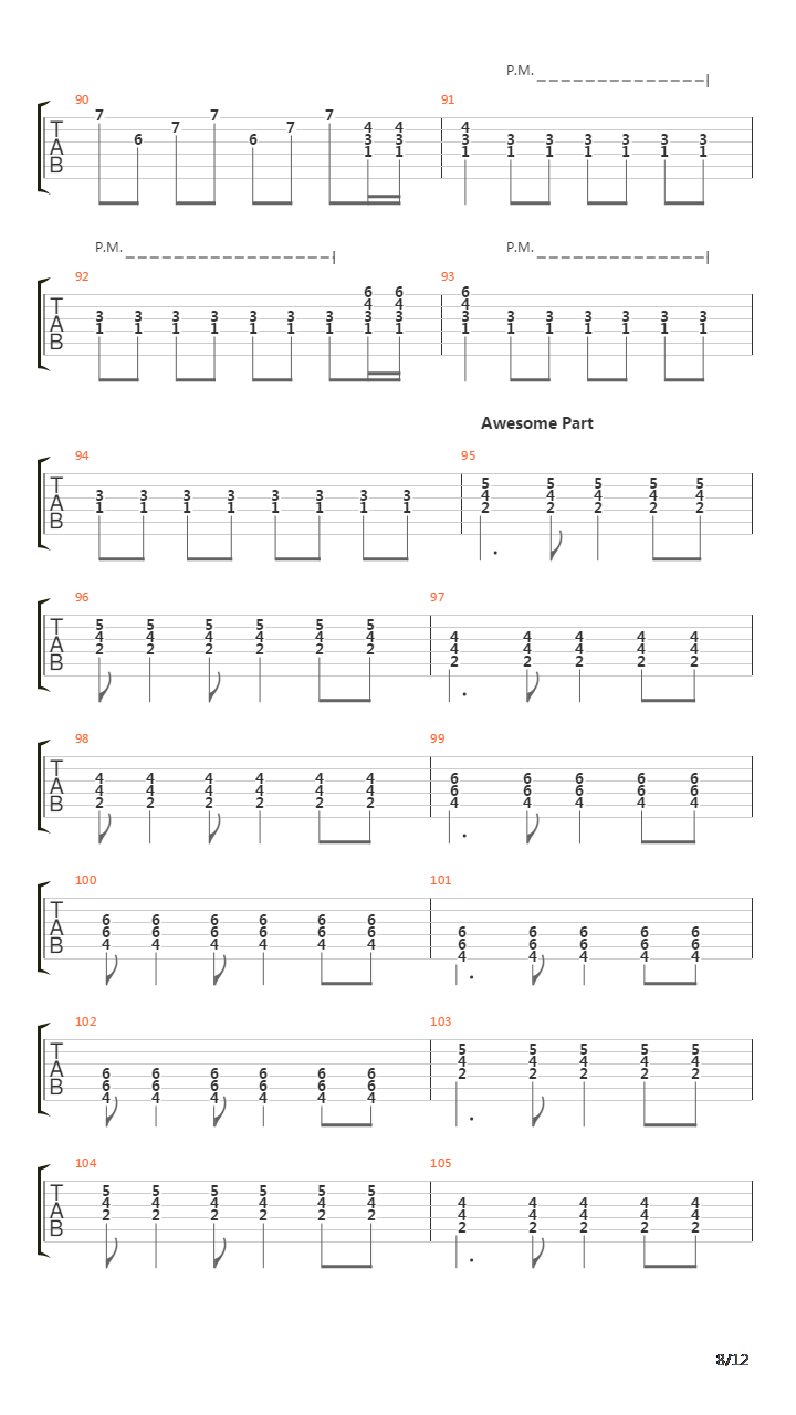 Practice In Patience吉他谱
