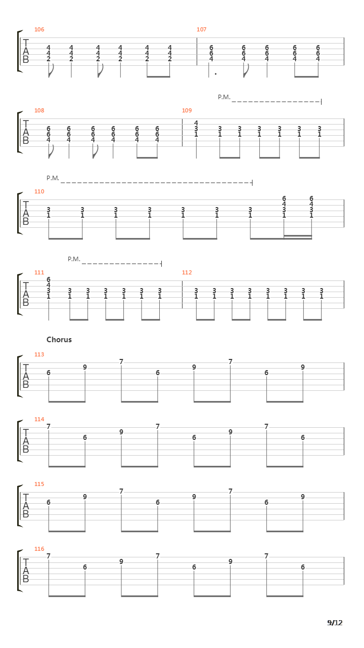 Practice In Patience吉他谱