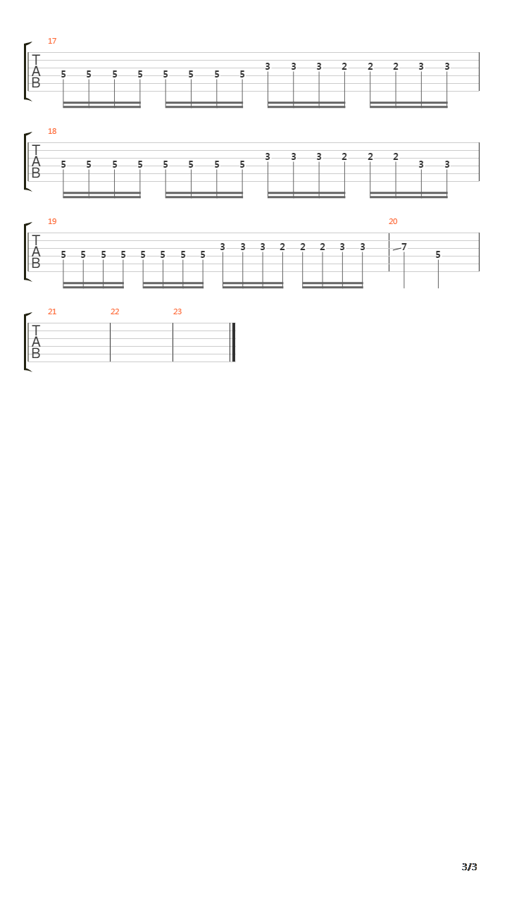 Flourescent Ad 1429吉他谱