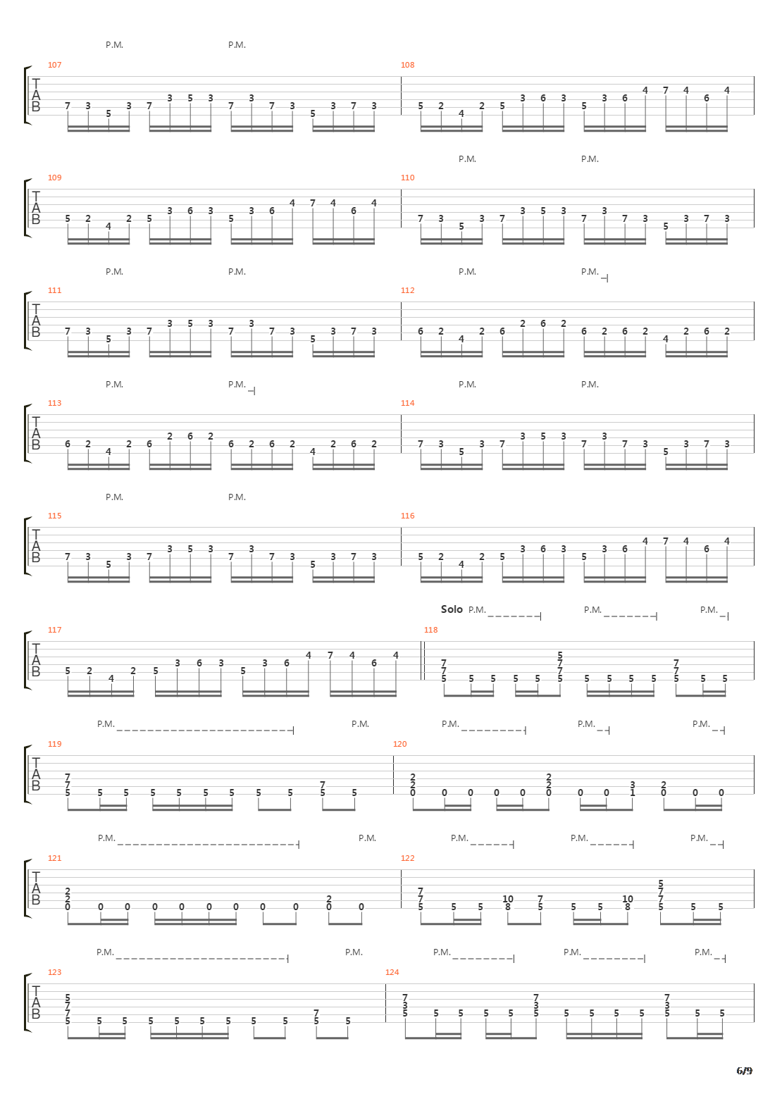 Carbonized In Cruciform吉他谱