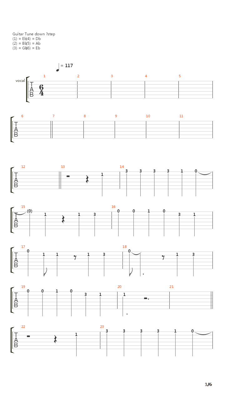 Daun Dan Ranting Menuju Surga吉他谱