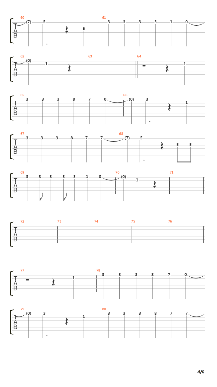 Daun Dan Ranting Menuju Surga吉他谱