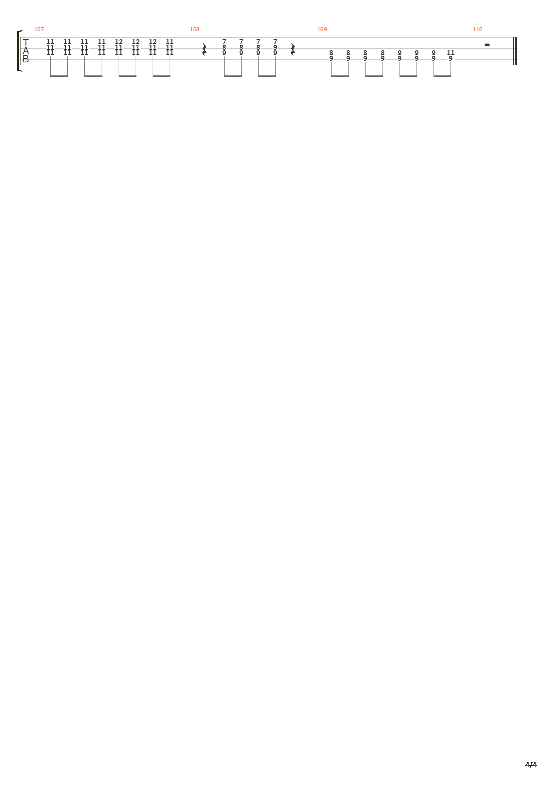 Song With A Mission吉他谱
