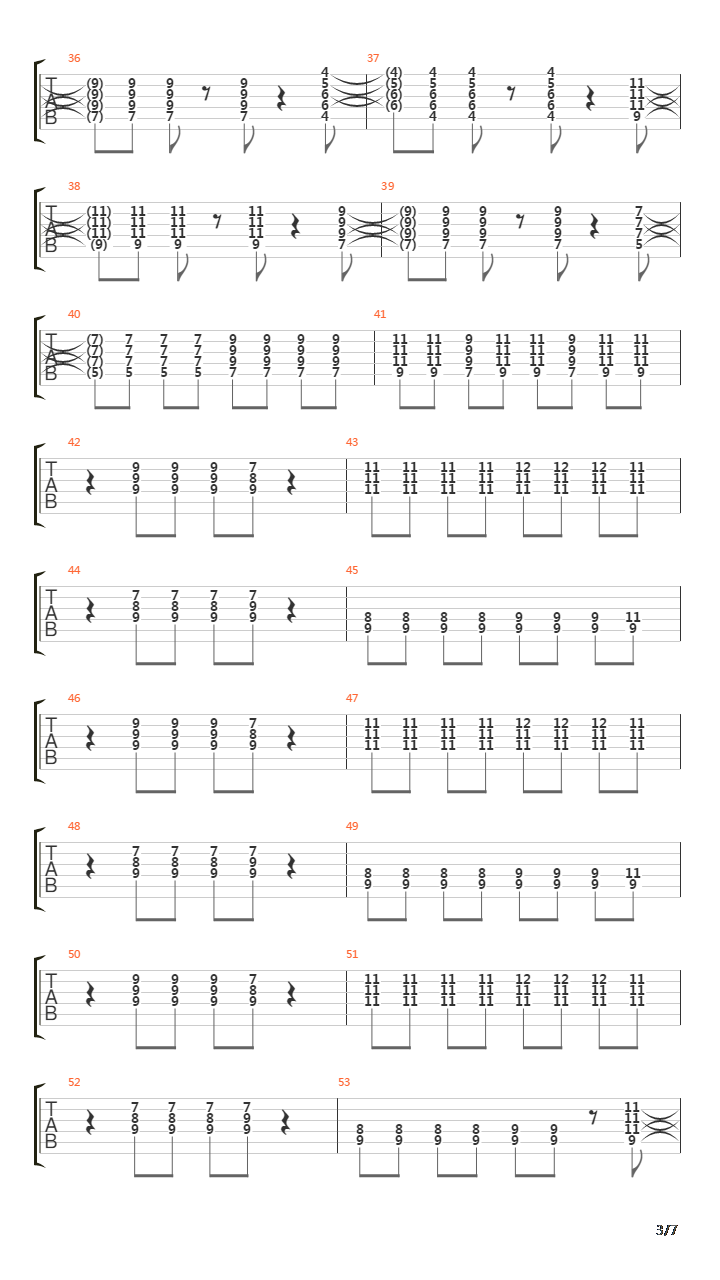 Song With A Mission吉他谱