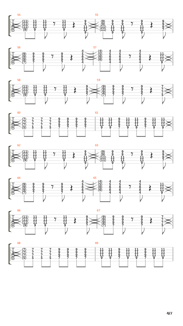 Song With A Mission吉他谱
