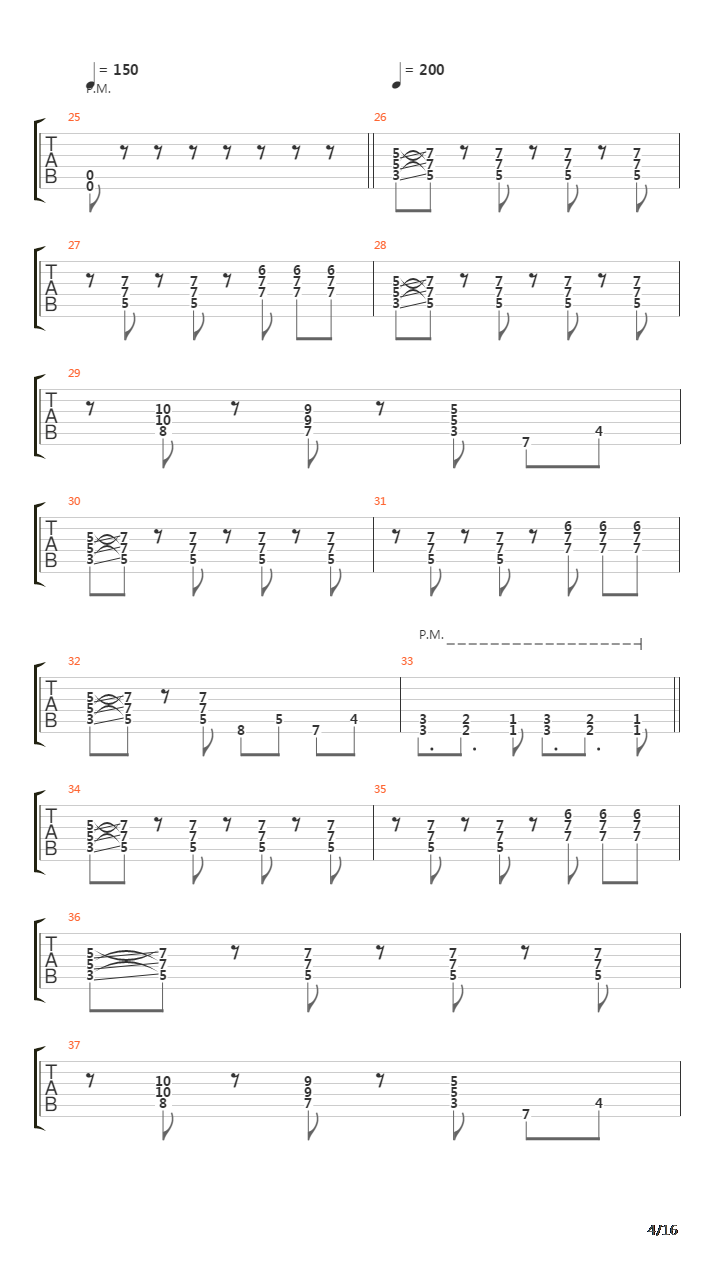 Hang Em In The Front Yard吉他谱