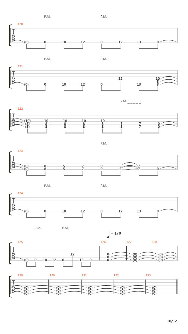 Monument吉他谱