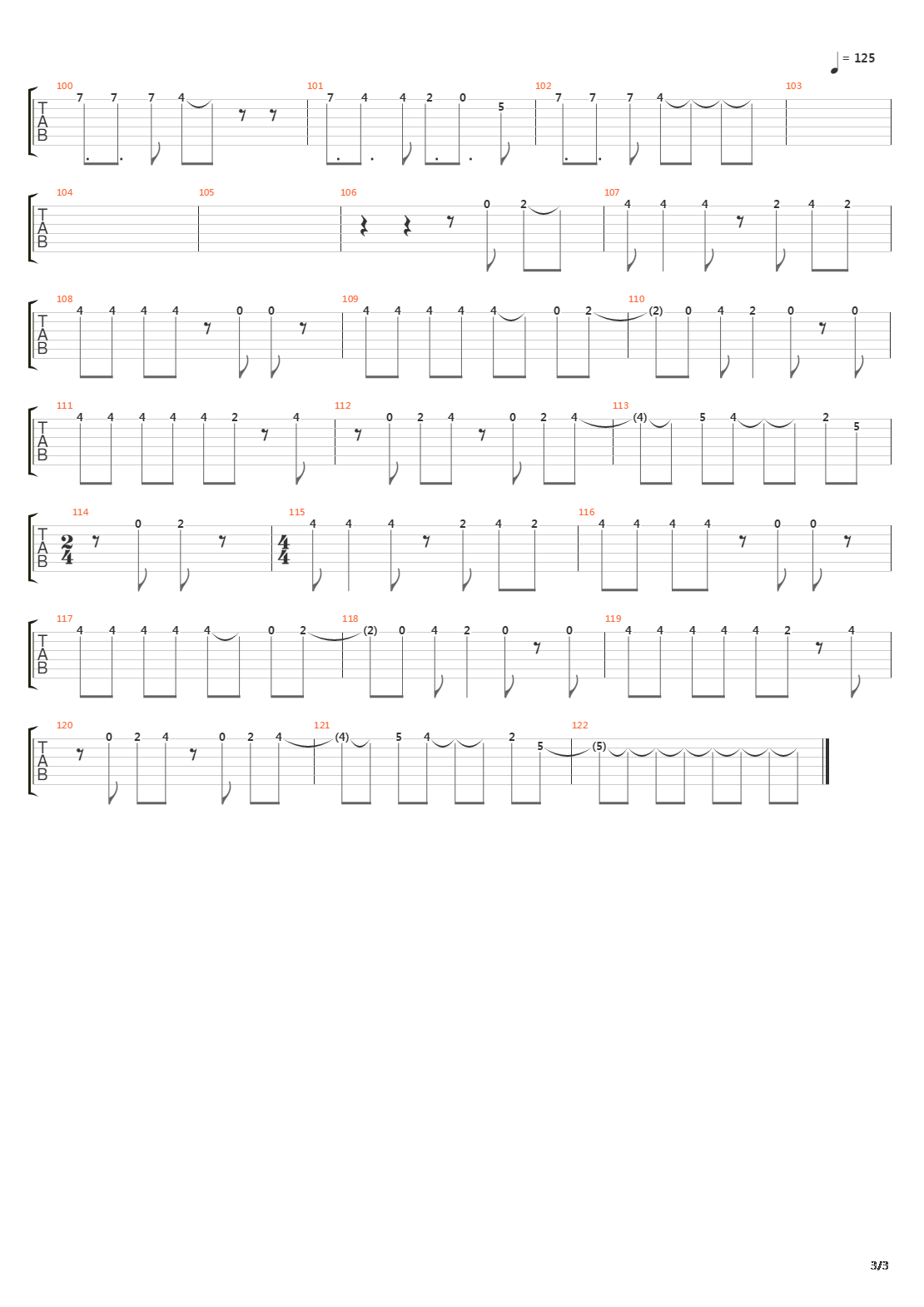 States And Minds吉他谱